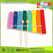 2015 Mini Colorful 8 Musical Notes Wooden Xylophone ,Musical Toys Instrument
